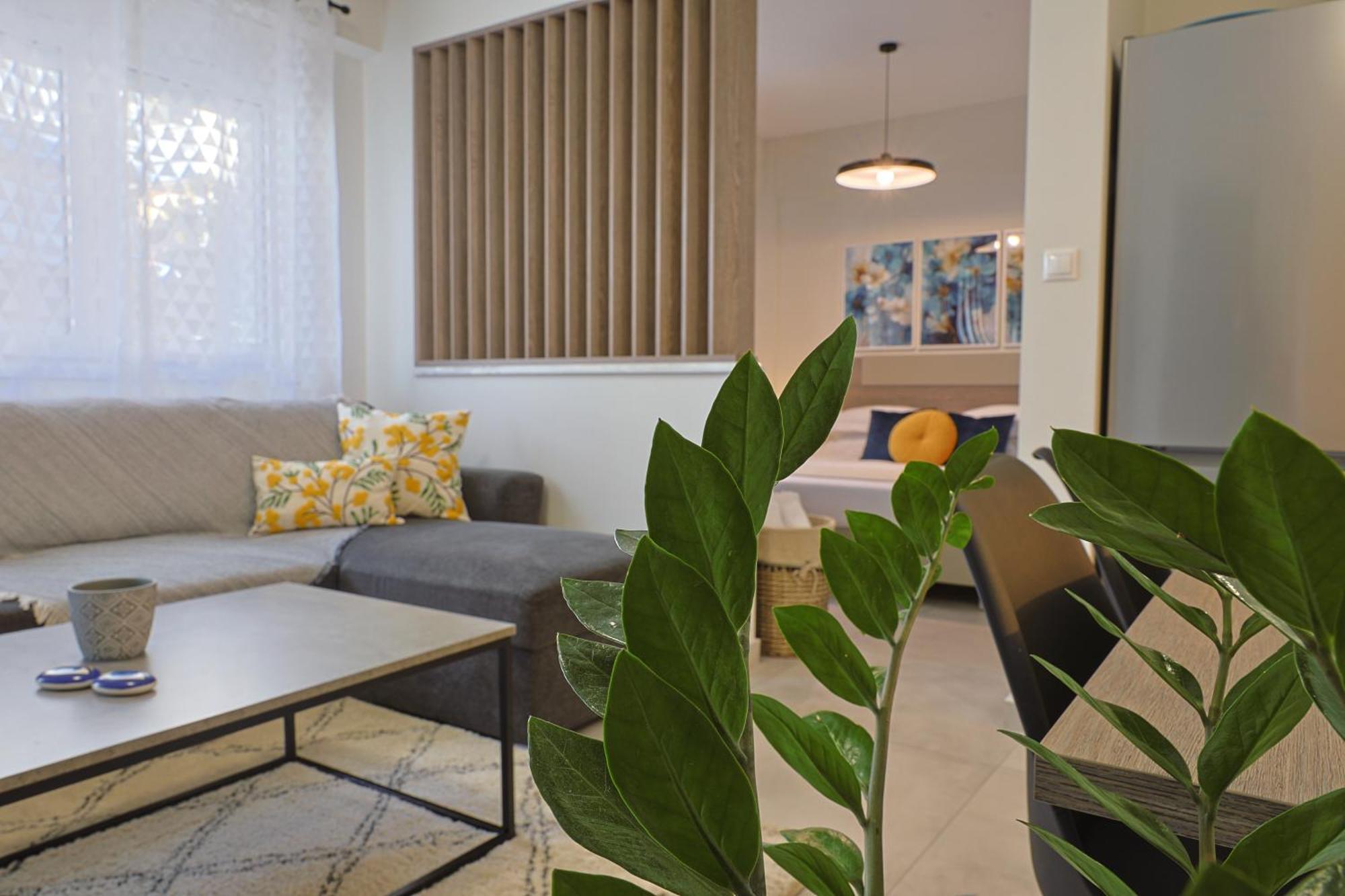 شقة Zeta-Garden Oasis & Private Parking By Optimum Link Kateríni المظهر الخارجي الصورة