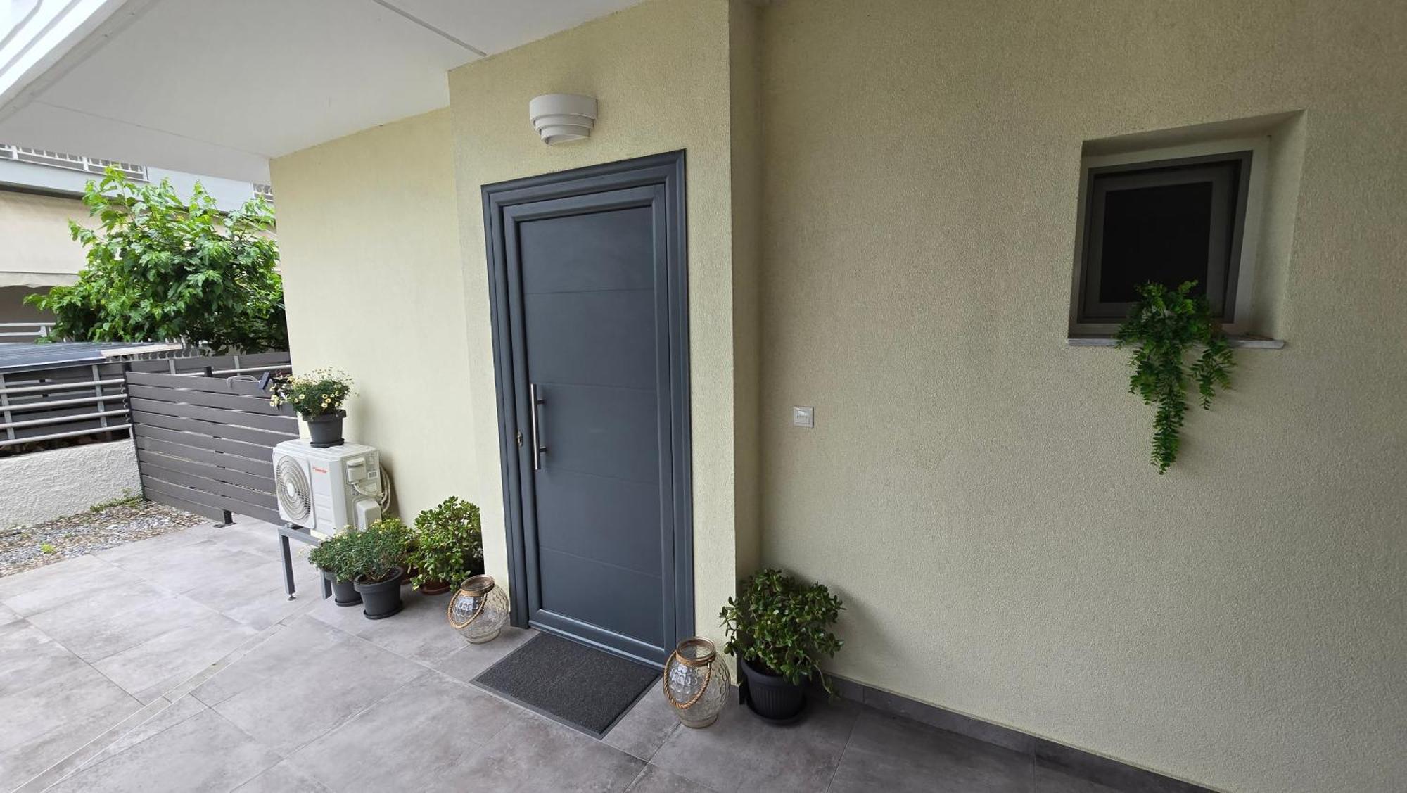 شقة Zeta-Garden Oasis & Private Parking By Optimum Link Kateríni المظهر الخارجي الصورة